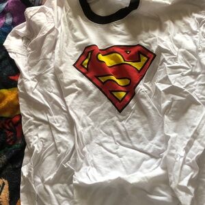 Superman men’s White T-Shirt